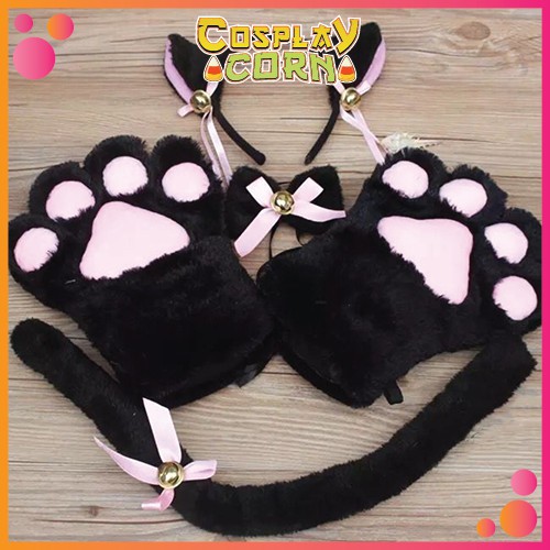 Tai đuôi tay mèo hóa trang mèo neko cosplay siêu dễ thương - CORNCOSPLAY | BigBuy360 - bigbuy360.vn