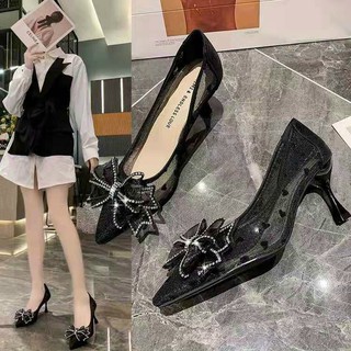 Giầy Guốc Cao gót Lơ Đá Sang xịn hàng QC_sẵn hàng