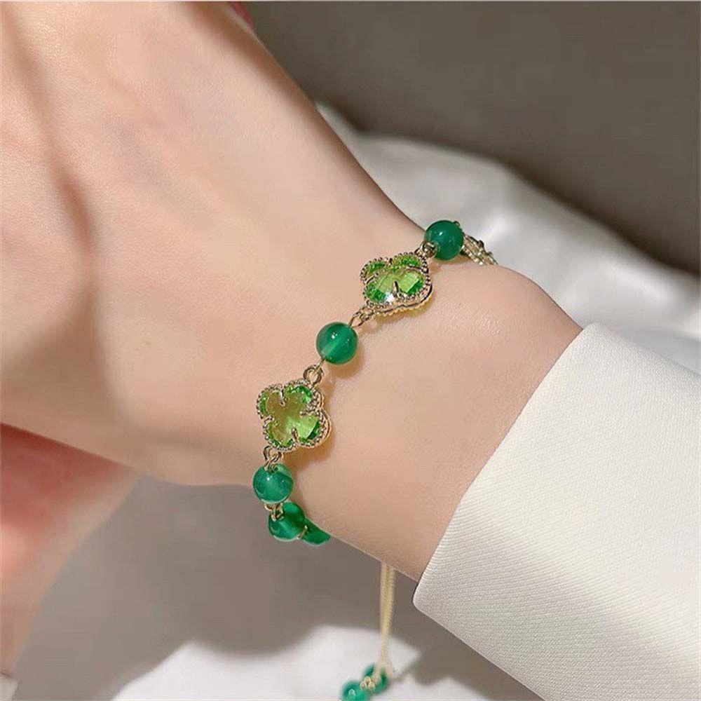 Vòng Đeo Tay Họa Tiết Hoa Thời Trang Cho Nữ