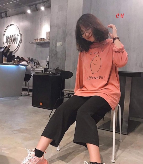 Sét áo xuông lemon quần ống xuông TH536