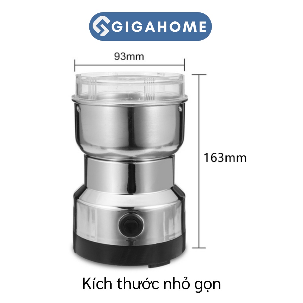 Máy Xay Cà Phê, Tiêu Ớt Hạt Khô Ngũ Cốc Đa Năng Mini Cầm Tay GIGAHOME 150W 6319