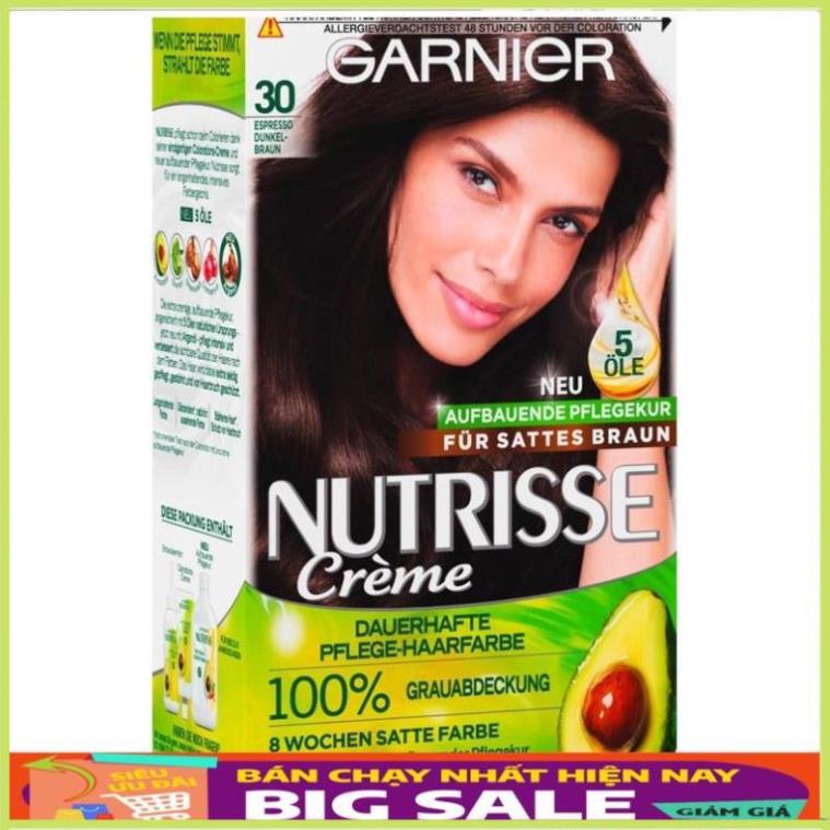 [Đức Nội Địa]  Thuốc nhuộm tóc garnier nutrisse creme Đức