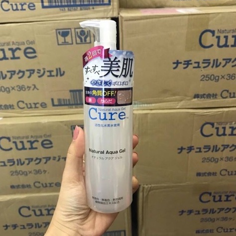 Tẩy Da Chết Cure Nature Aqua Gel 250ml
