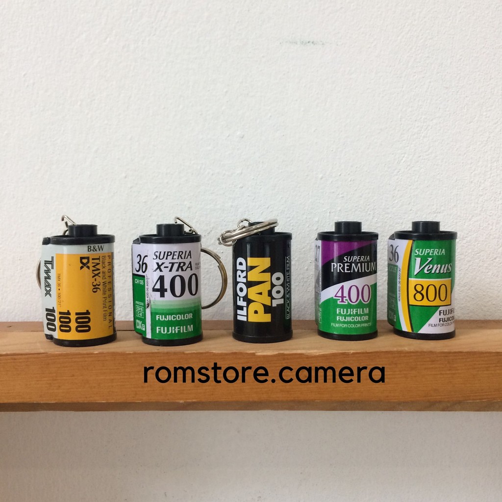 Film Konica Pro400H Venus IlFord làm móc khóa - các loại film hiếm