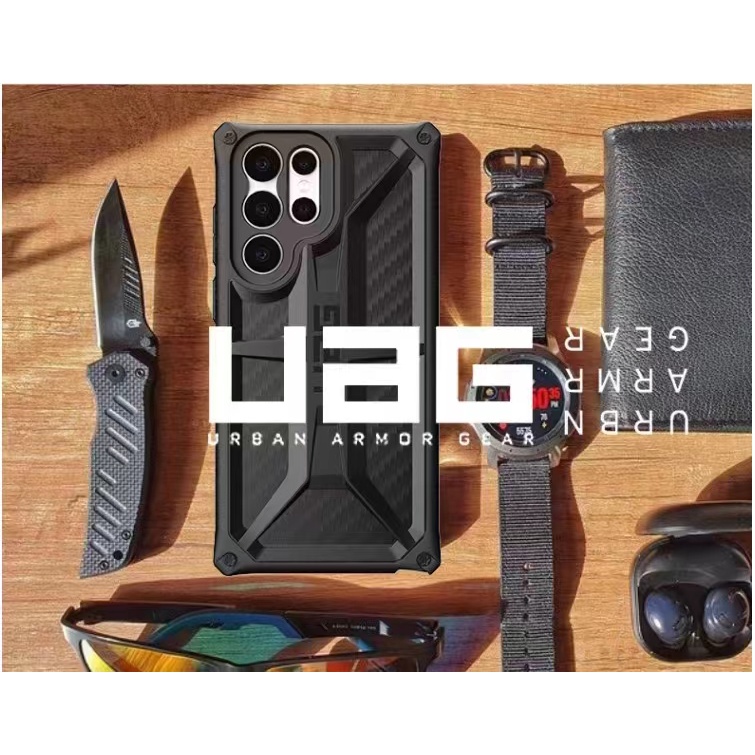 Ốp Điện Thoại Chống Va Đập Họa Tiết Monarch UAG Cho Samsung Galaxy S23 S22 S21 S20 Ultra 5G / NOTE20 NOTE10 PLUS