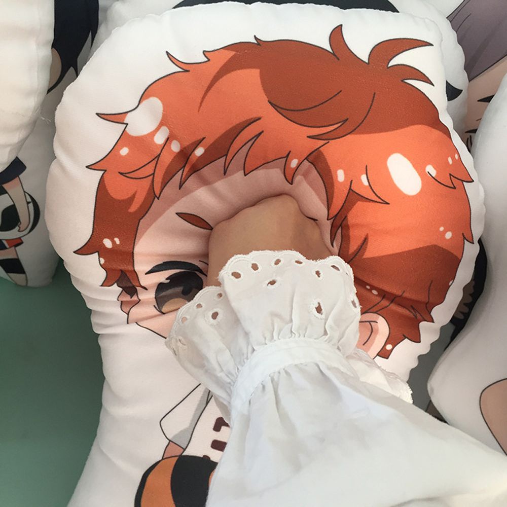 Móc khóa hình thú nhồi bông Haikyuu mini dễ thương