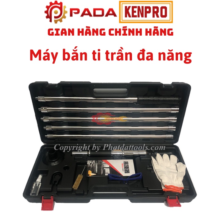 Máy bắn ti ren trần chuyên dụng thi công điện nước,thạch cao,cứu hỏa,thông số,điều hòa