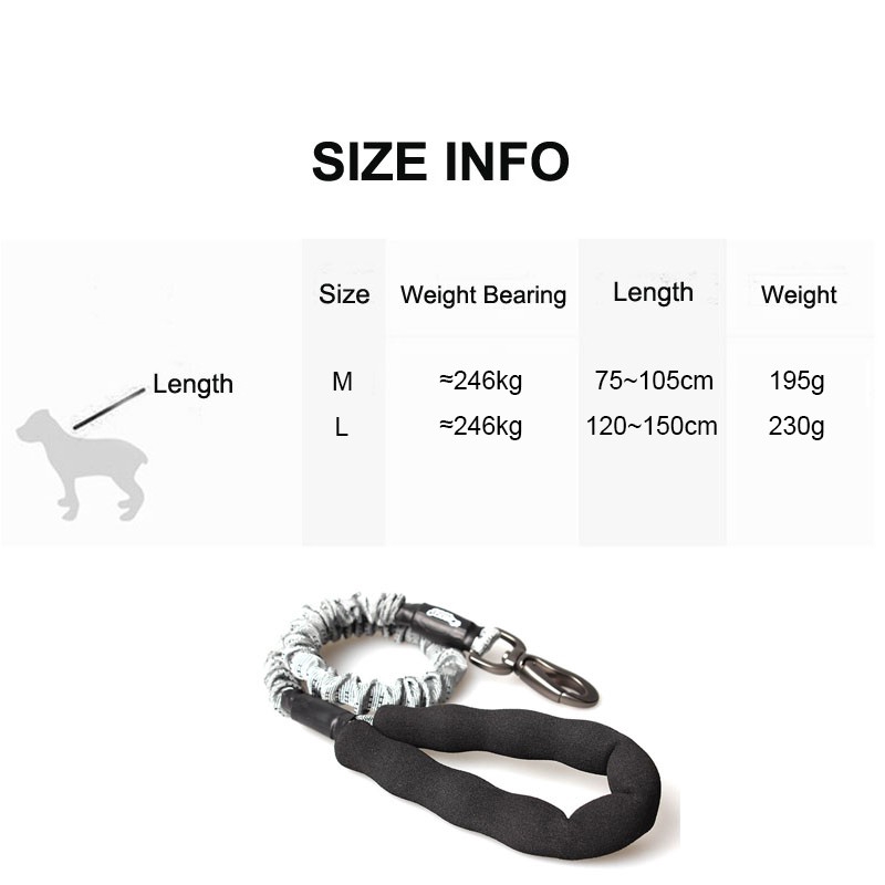 Dây dắt thú cưng co dãn tốt chất lượng cao