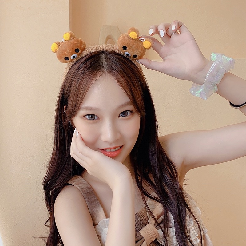 Băng đô cài tóc 2 chú gấu bear xinh xinh