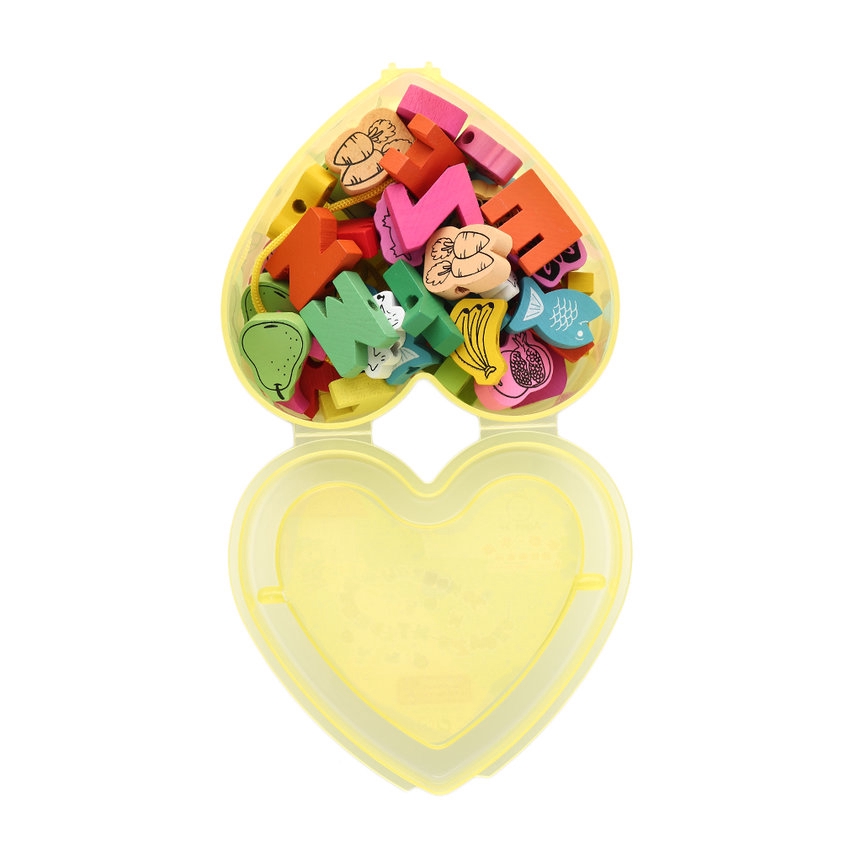 Đồ Chơi Xâu Dây Chữ Cái, Số Học Và Phương Tiện Giao Thông Bằng Gỗ Cho Bé Phát Triển Kỹ Năng