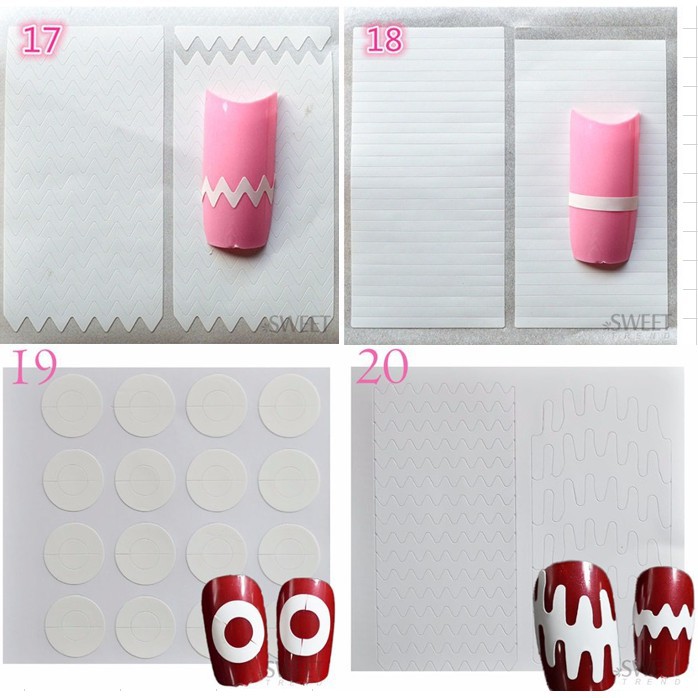 Miếng dán trang trí móng tay nghệ thuật 3D