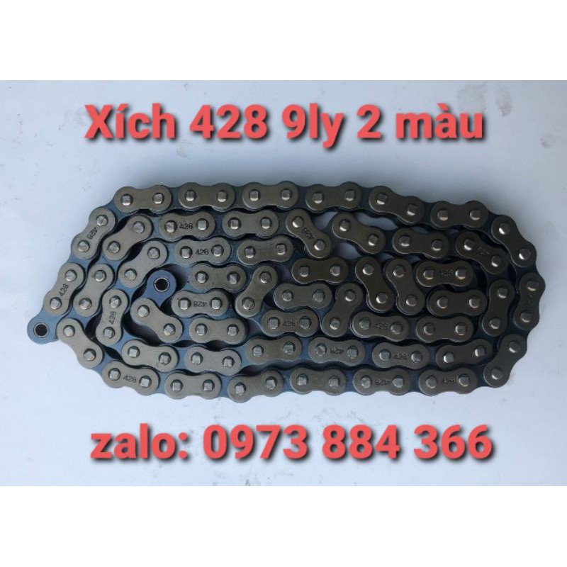 Xích 428 9ly 108L K.M.C ắc đúc chất lượng cao mới 100%