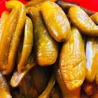 Mắm dưa gang miền Tây nguyên miếng nhà làm chuyên sỉ - 100% dưa gang non giòn rất vừa ăn(1kg)