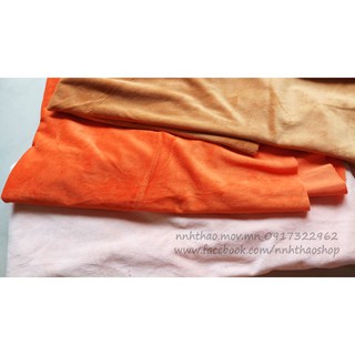 Vải lông sát khổ 50x50cm