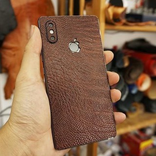[DÁN DA] Miếng dán da điện thoại Xiaomi Mi8 - D63
