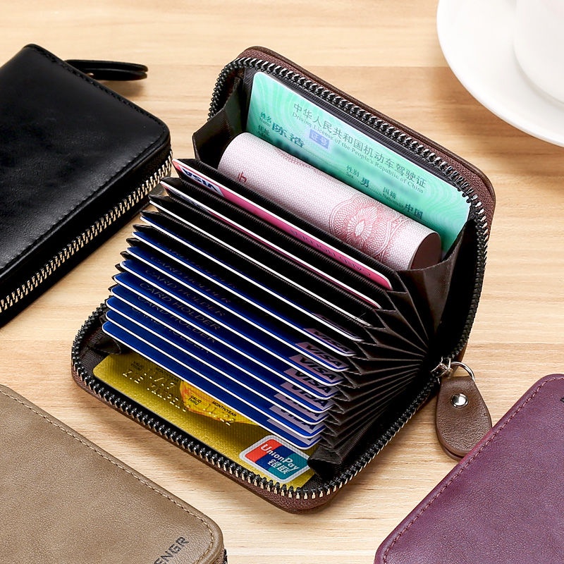 Ví đựng thẻ nhiều ngăn chống trộm chất lượng cao dành cho nam