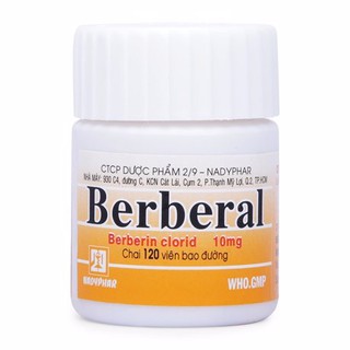 Viên BERBERAL hỗ trợ tiêu hóa