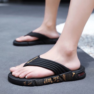 [Hàng Độc] - Dép Tông nam kiểu dáng La Mã độc đáo tăng chiều cao 4cm màu đen