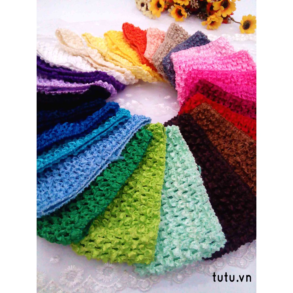 BĂNG ĐÔ LƯỚI CỠ 7*14CM PKB-001 PHỤ KIỆN TÓC DIY HANDMADE/2