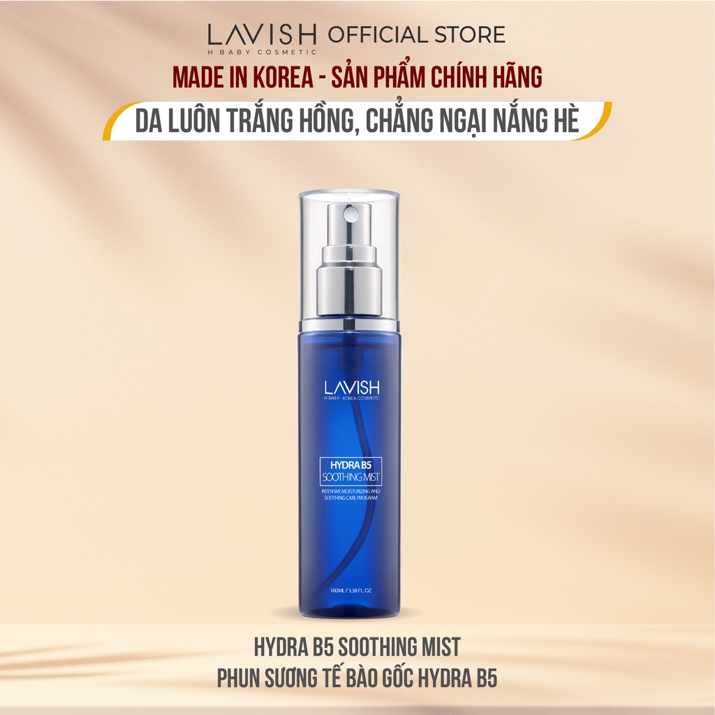 PHUN SƯƠNG TẾ BÀO GỐC LAVISH Huyền BABY | HYDRA B5 SOOTHING MIST