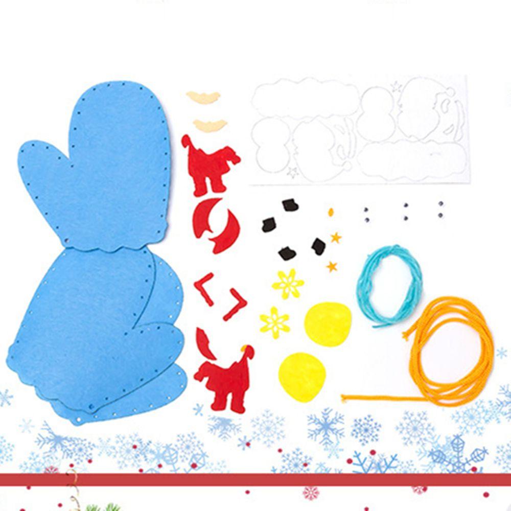 Găng Tay EVA DIY Phong Cách Giáng Sinh Cho Bé