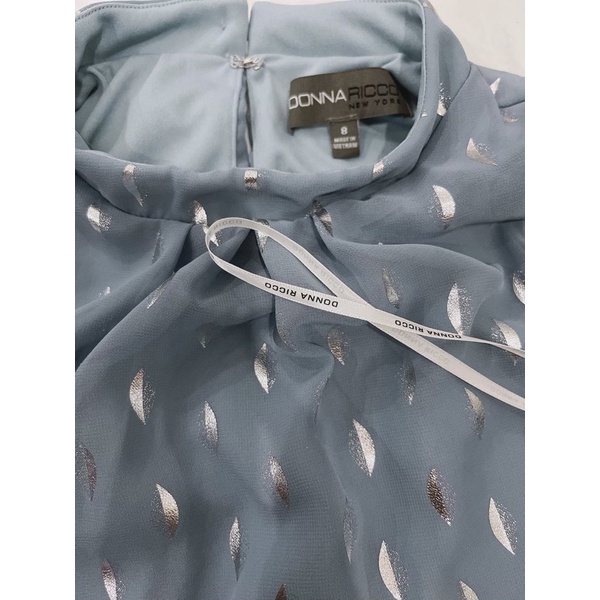 Đầm maxi ánh nhũ DONNA RICCOO