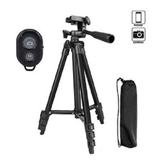 Gậy Chụp Hình Tripod 3120 Mẫu Mới - Loại Tốt tặng kèm đế kẹp điện thoại và nút remote