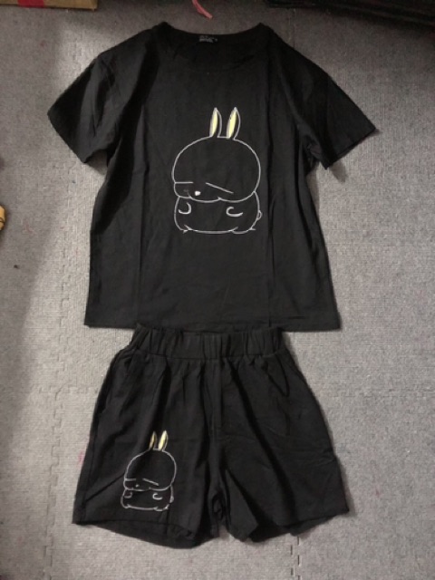 Bộ cotton mặc nhà