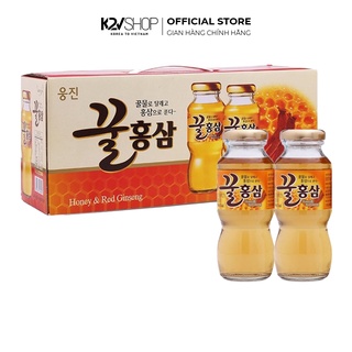 Nước hồng sâm mật ong hàn quốc woongjin set 12 chai x 180ml - k2v shop