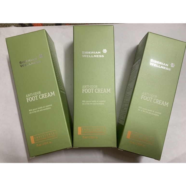 SBR Kem làm bay mùi cho chân SIBERIAN WELLNESS Anti-Odor Foot Cream