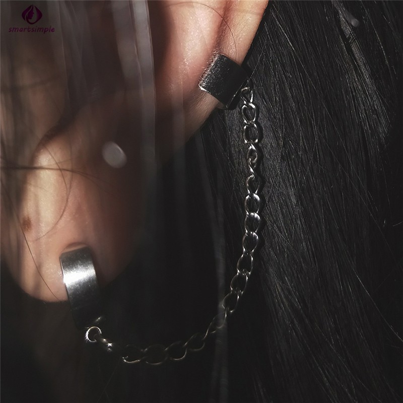 1 Đôi Khuyên Tai Inox Phong Cách Punk