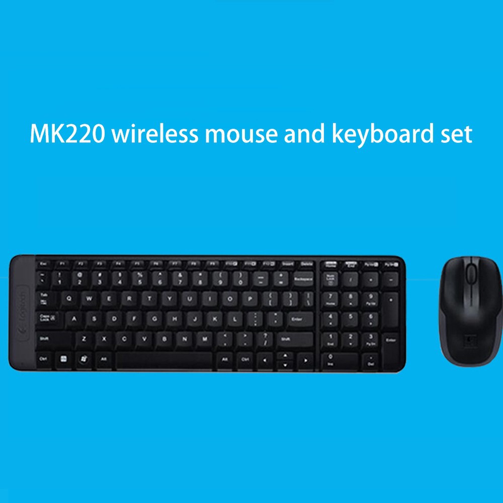 Bàn Phím Không Dây Logitech Mk220 2.4g Và Phụ Kiện