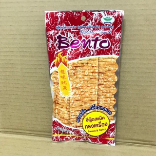 [24 g] Túi Snack Mực Bento Tẩm Cay Ngọt Đỏ