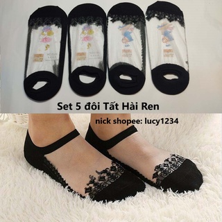 5 đôi tất hài ren công chúa cực xinh