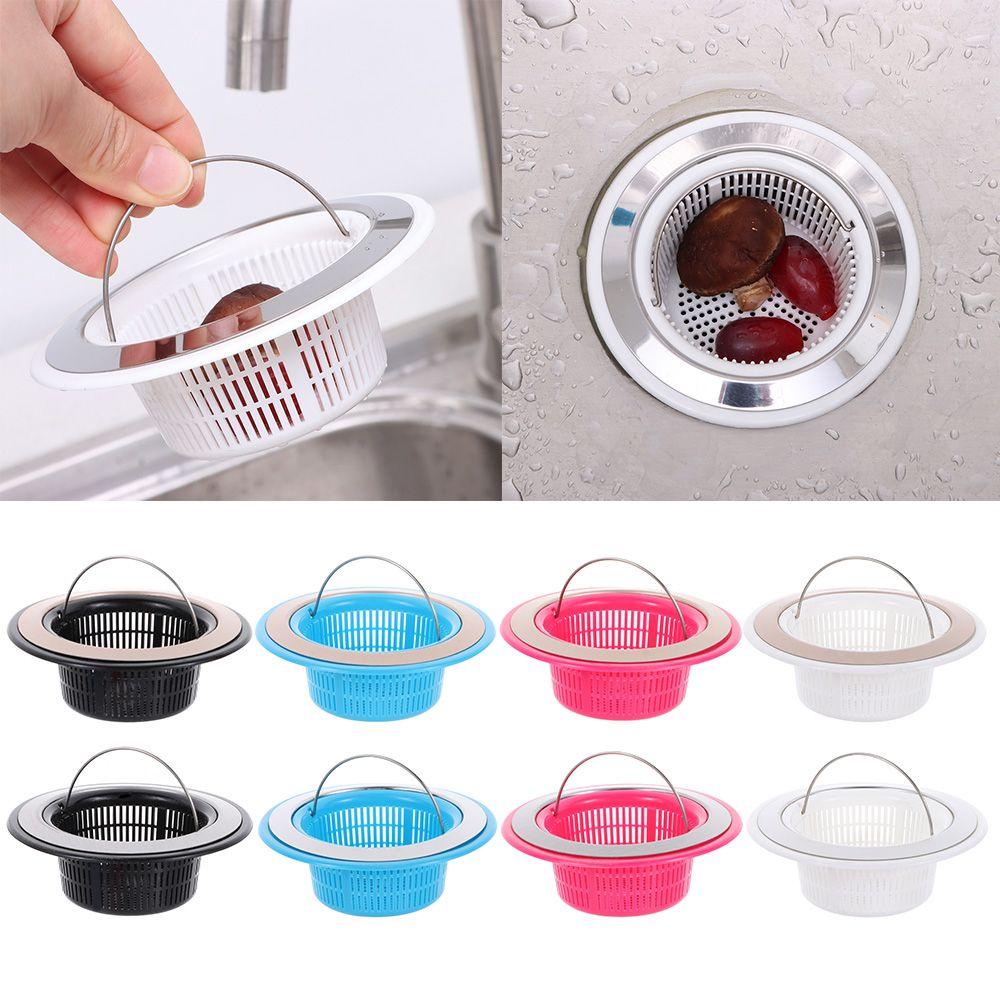 Lưới Lọc Rác Bồn Rửa Chén Bằng Nhựa Nhiều Màu Tiện Dụng