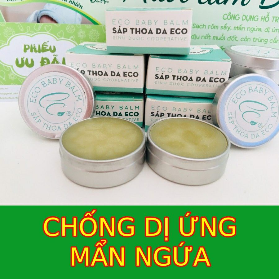 [CHÍNH HÃNG] Cao Thảo Dược Sinh Dược ECO Thoa Da Cho Em Bé- LÀM ẨM, MỀM DA BÉ, DỊU NỐT MUỖI ĐỐT, MẨN NGỨA