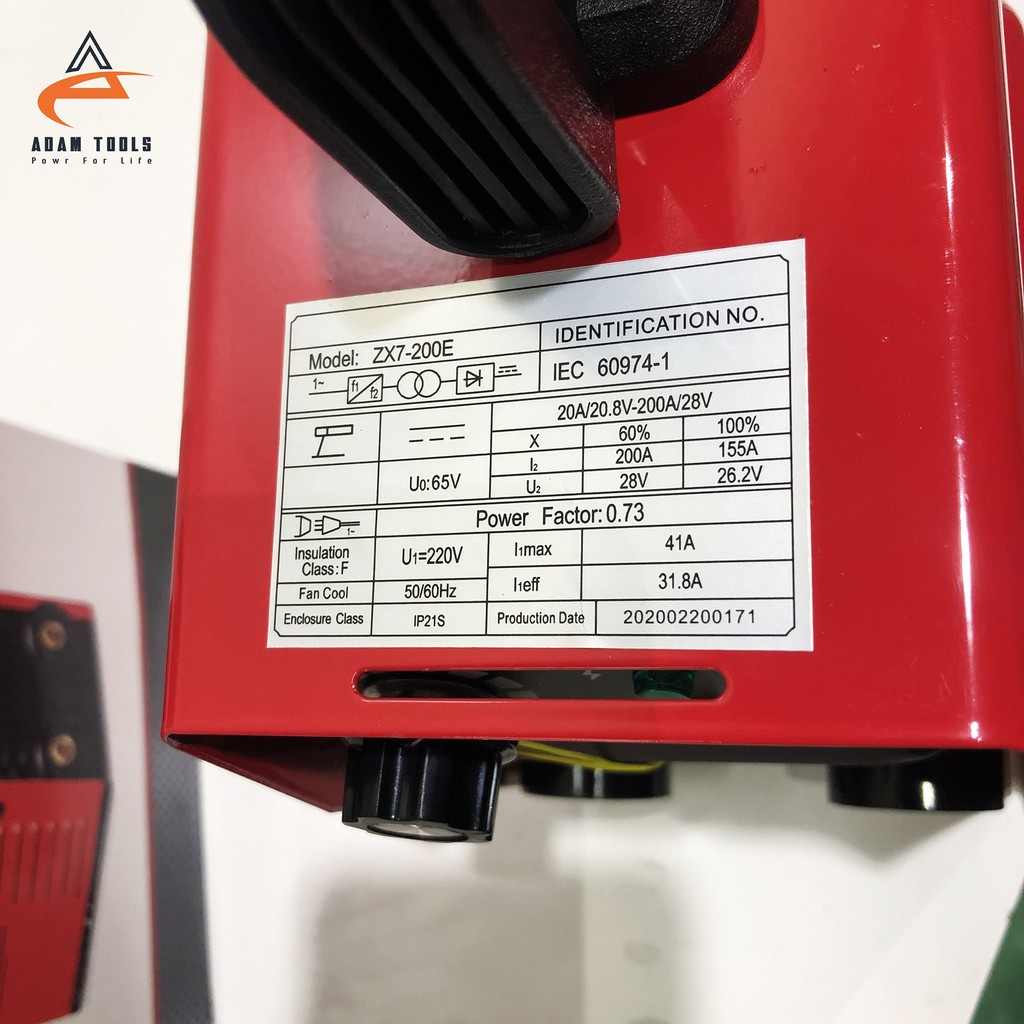 Máy Hàn Điện Tử Mini Inverter Sasuke mã ZX7-200E - Thương hiệu Nhật Bản