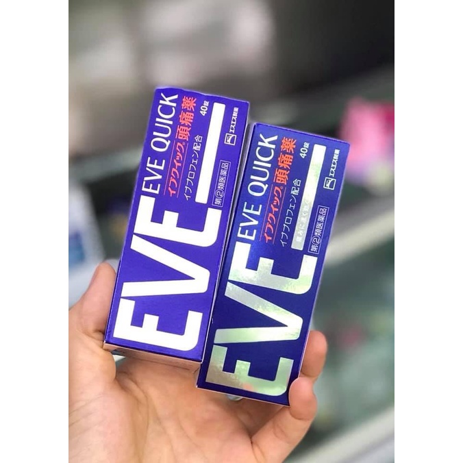 Hộp đựng viên Eve quick/DX/EX Nhật bản 20 viên