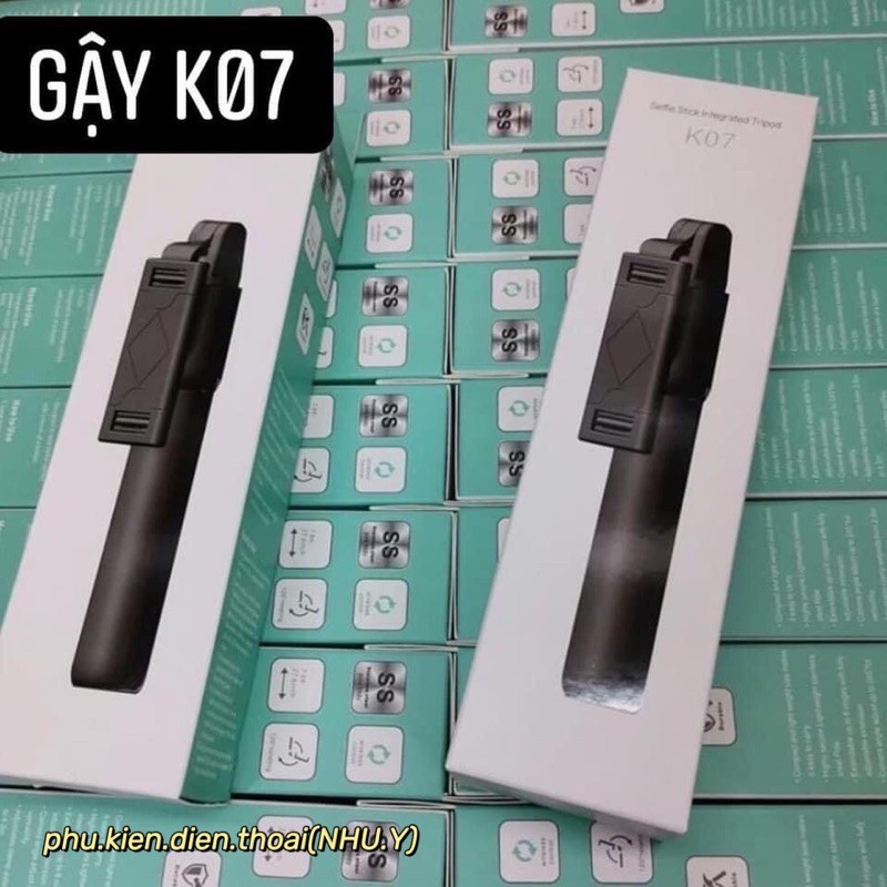 GẬY CHỤP HÌNH TỰ SƯỚNG CÓ GIÁ ĐỠ CÓ ĐIỀU KHIỂN TỪ XA KO7 | BigBuy360 - bigbuy360.vn