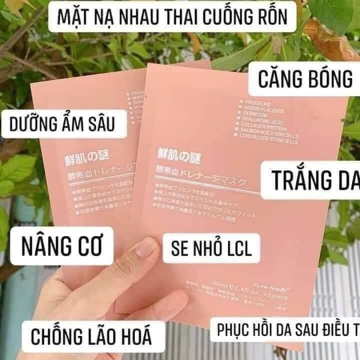 Mặt nạ nhau thai cừu , Mặt Nạ Tế Bào Gốc Nhau Thai Cừu Cuống Rốn , cấp ẩm，dưỡng da