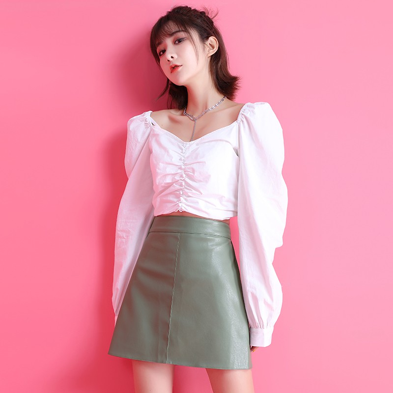 Chân Váy Chữ A Lưng Cao Thời Trang Dễ Phối Đồ Có 10 Màu Lựa Chọn Dành Cho Nữ | BigBuy360 - bigbuy360.vn