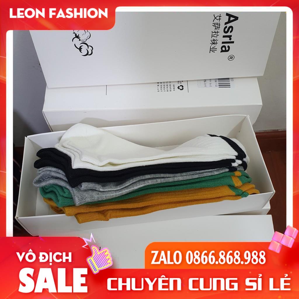 Tất cổ ngắn nam nữ [✨HỘP 5 ĐÔI✨] Vớ ngắn cổ cotton cao cấp, thoáng khí, mềm nhẹ, giữ form, không phai, không xù