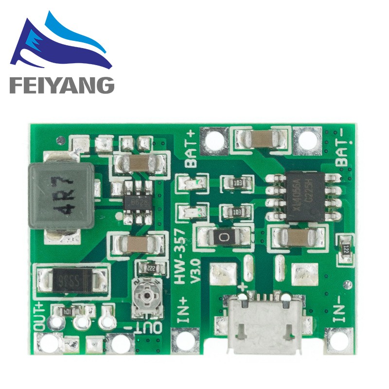 Bảng Mạch Sạc Pin Lithium Li-ion 18650 3.7V 4.2V TP4056 Chuyên Dụng