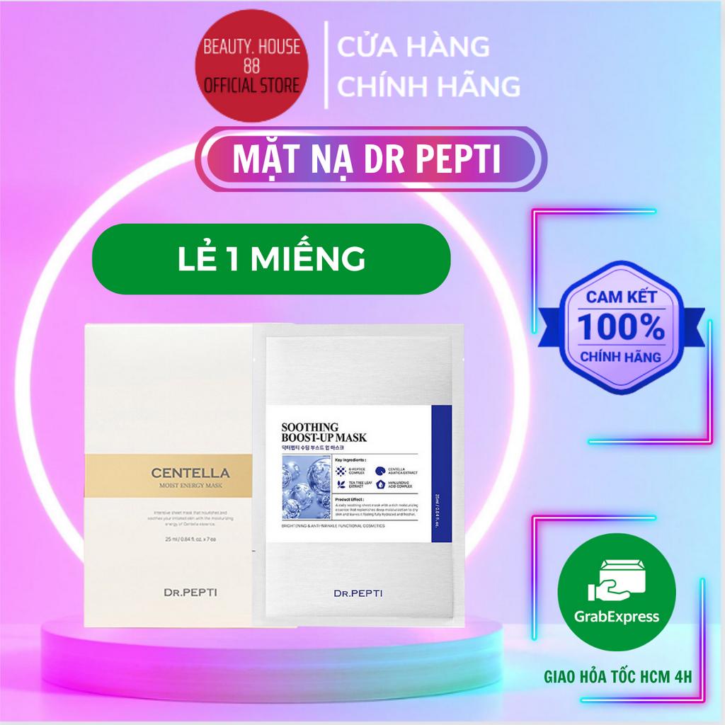 Mặt Nạ Dr.Pepti 25ml Cấp Ẩm Dưỡng Sáng Da Tăng Đàn Hồi (Miếng)