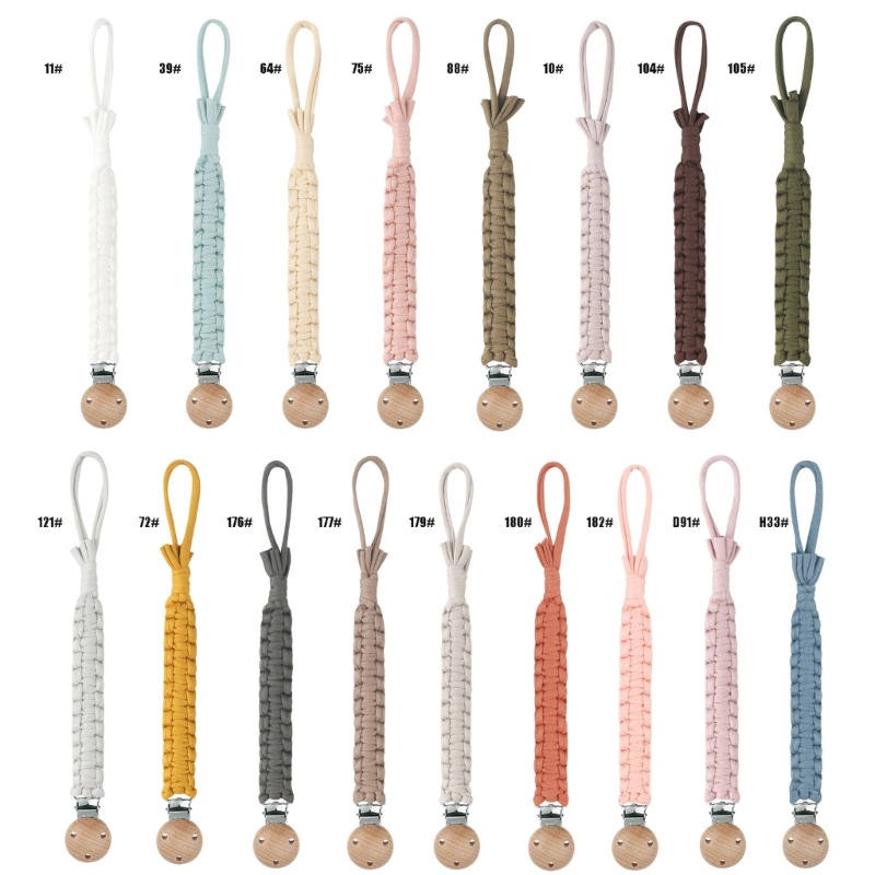 1 Dây Đeo Núm Vú Giả Bằng Cotton Phong Cách Vintage Cho Bé