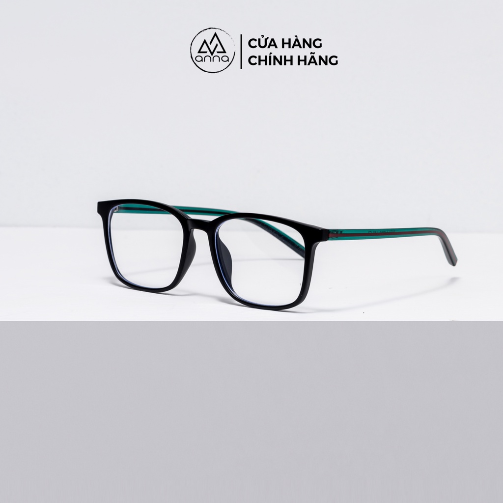 Gọng kính mắt thời trang nữ ANNA thiết kế dáng vuông chất liệu nhựa 170HQ099