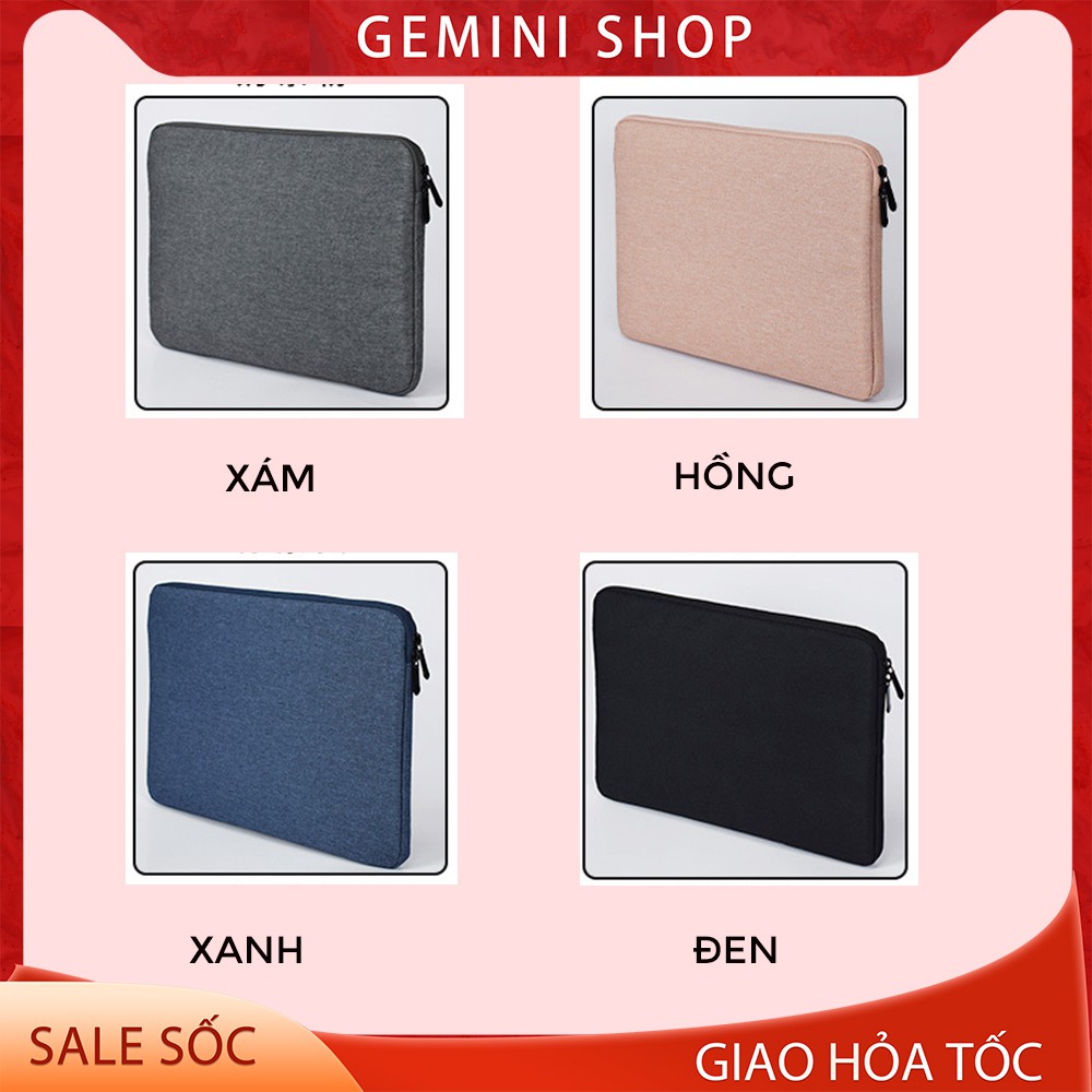 Túi chống sốc Laptop loại 15 inch CS1 cho Laptop , Macbook Surface IPAD máy tính bảng chống thấm siêu mỏng GEMINI SHOP