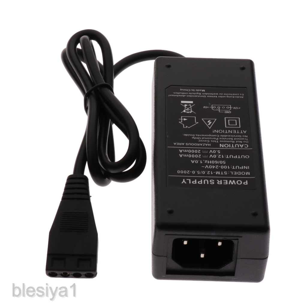 Adapter Nguồn AC Ngoài Cho IDE HDD / 5.25 "IDE CD-ROM IDE Besiya1 3.5" Màu Đen