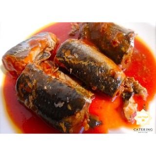Combo 10 lon Cá nục sốt cà 3 CÔ GÁI 155g*10