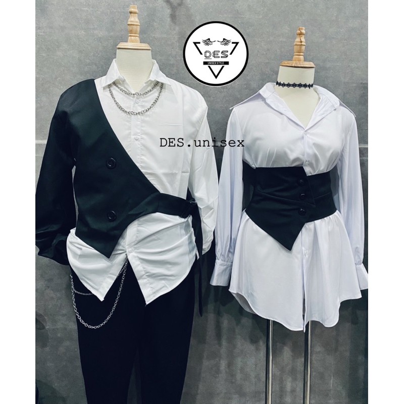 Áo ghile chéo 1 tay